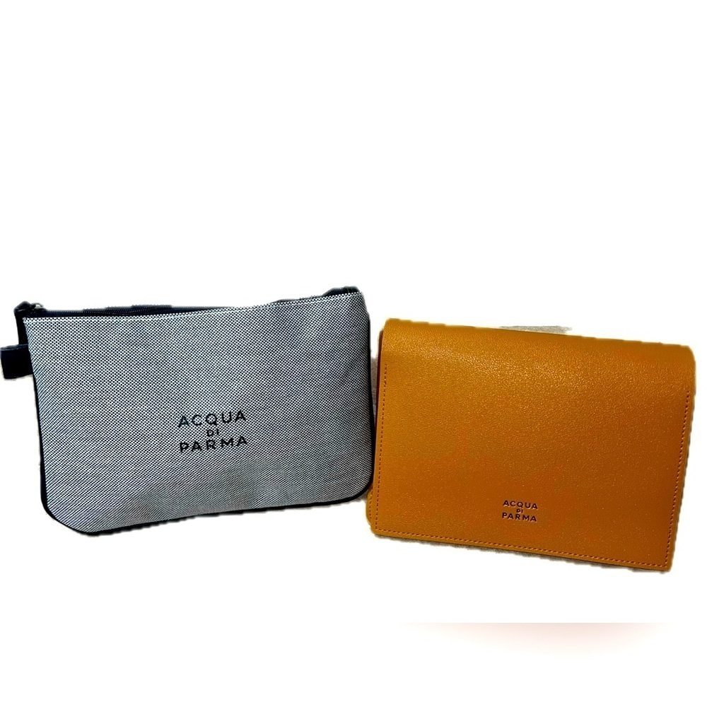 ACQUA DI PARMA Men’s Travel Amenity Bags (Empty) Bundle